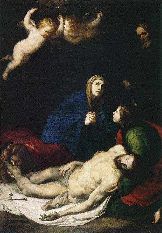 Klagesang over den døde Kristus - Jusepe de Ribera