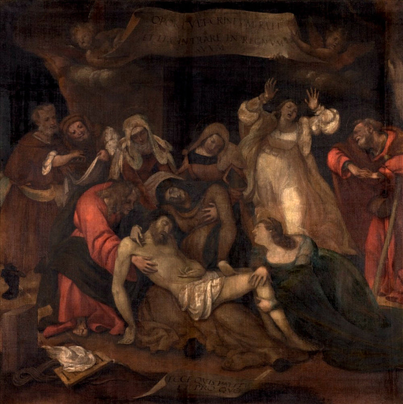 Klagesang over den døde Kristus - Lorenzo Lotto