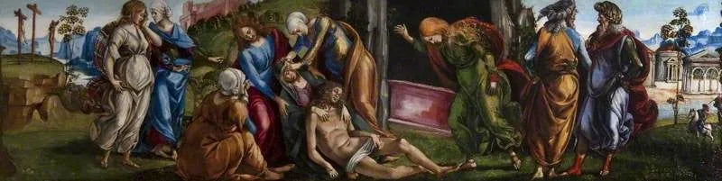 Lamentation over the Døende Kristus - Luca Signorelli