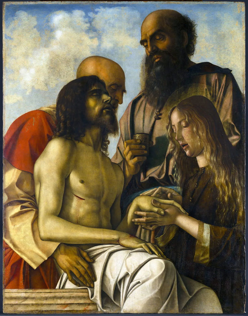 Klagesang over Kristi døde legeme - Giovanni Bellini