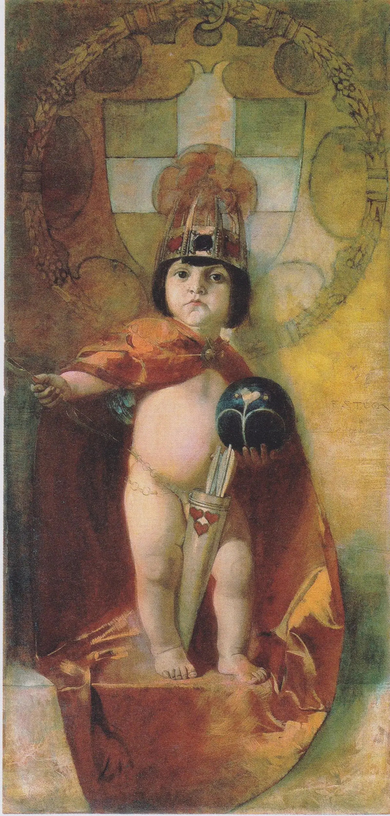 Kærligheden er kejseren - Franz von Stuck
