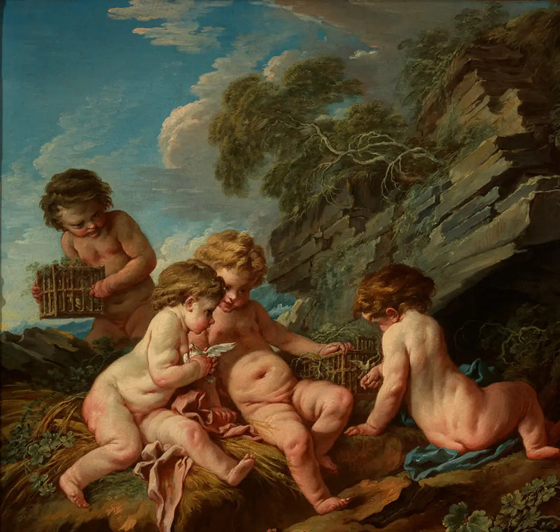 Fugleelskeren - François Boucher