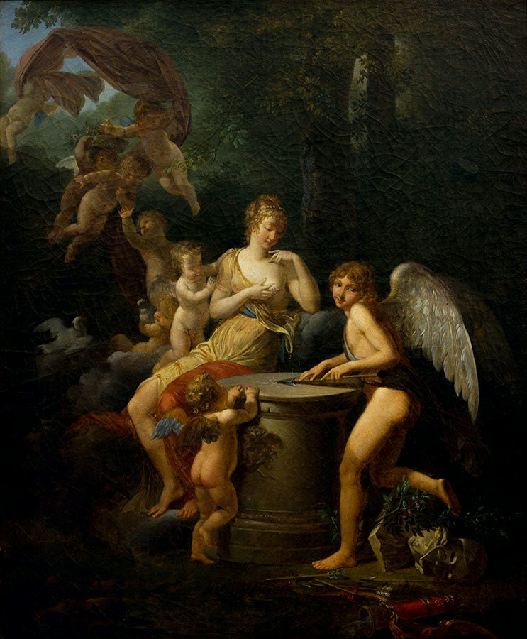 L'Amour besejret af Kyskhed - François Gérard