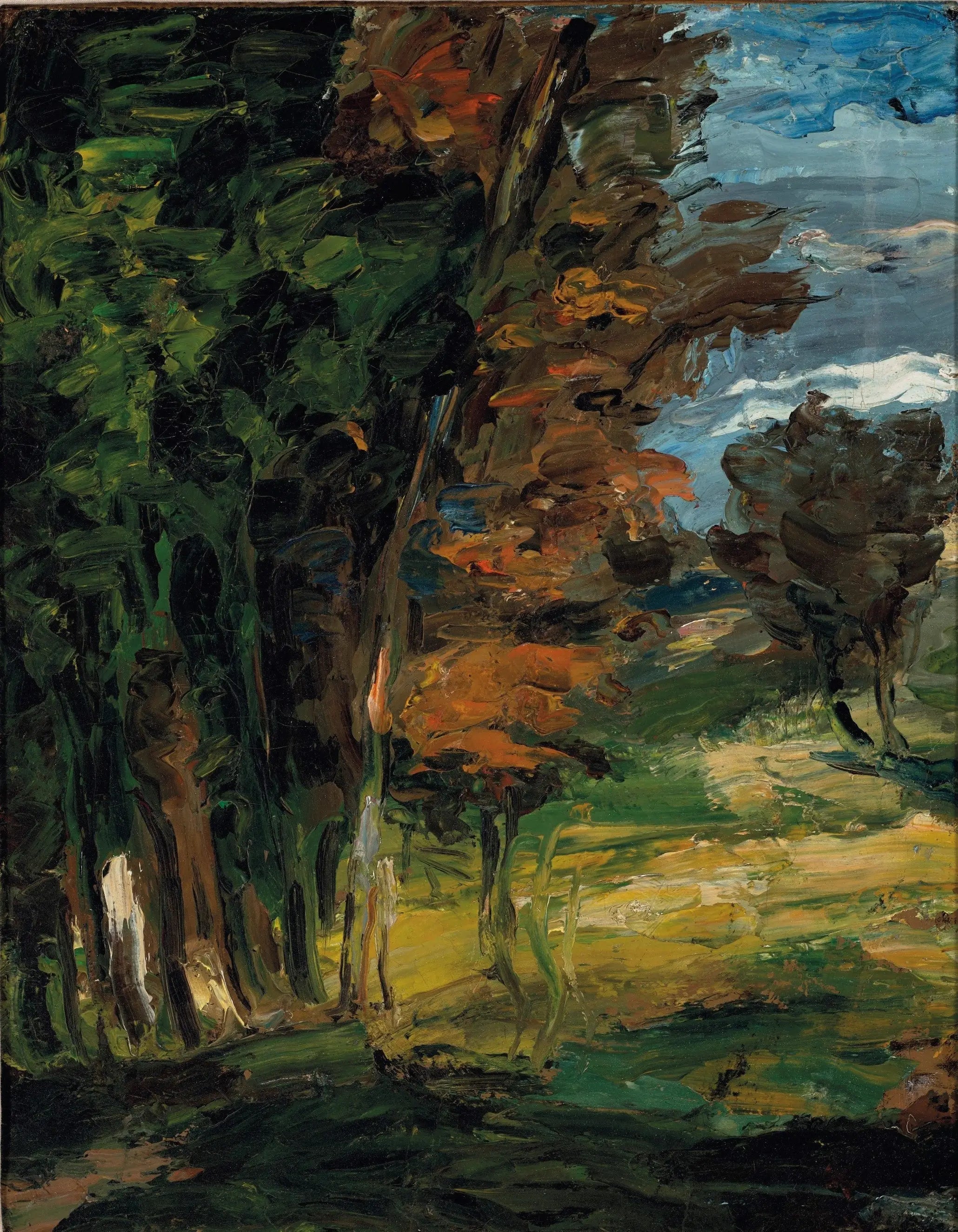 Landscape - Paul Cézanne image 1 copie de tableau peinte à la main