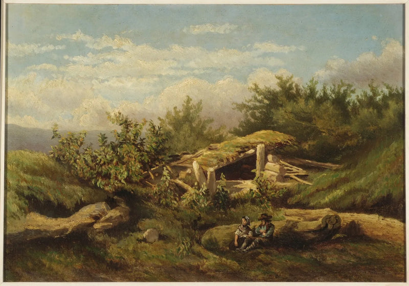 Landschap. - Théodore Rousseau