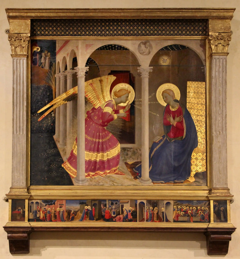 Annoncationen af Cortone - Fra Angelico