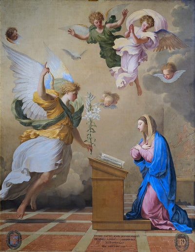 L’Annonciation - Eustache Le Sueur - Alpha Reproduction