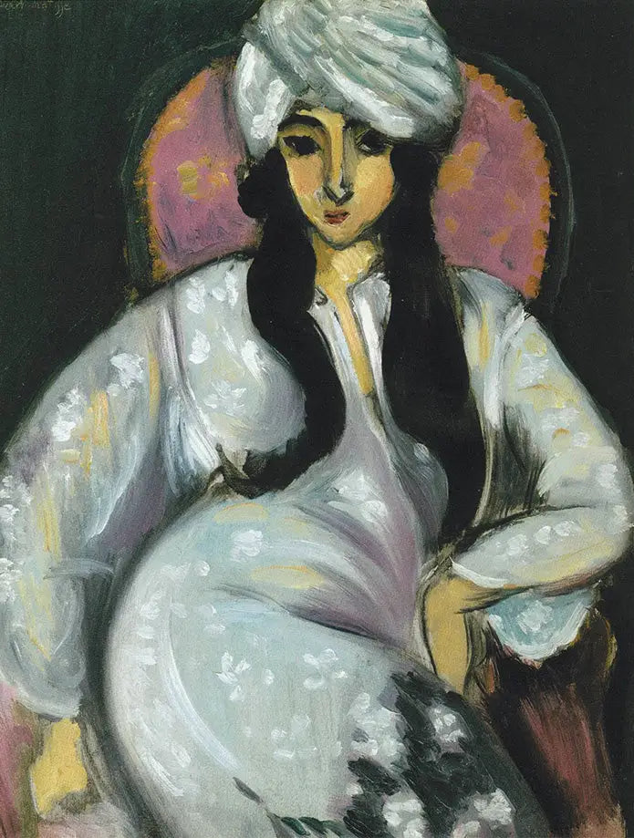 Laurette med hvidt turban - Henri Matisse