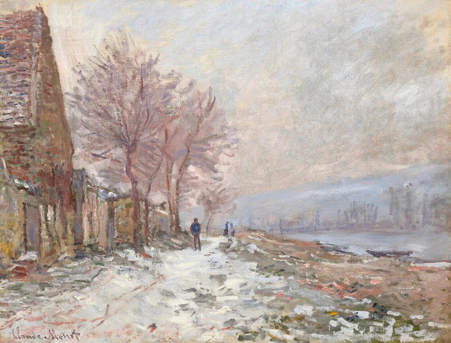 Lavacourt, Winter W514 - Claude Monet