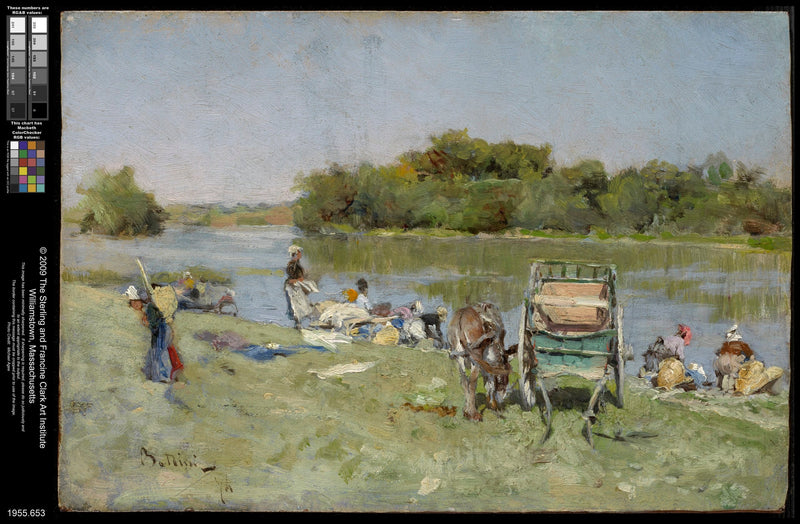 vaskepiger - Giovanni Boldini