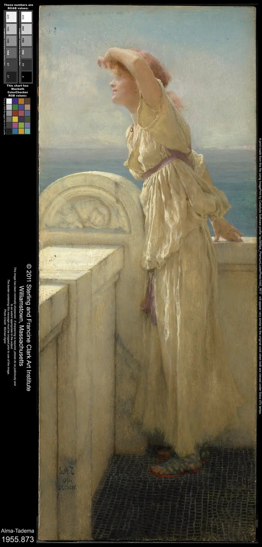 Pleine d’espoir, peinture de Lawrence Alma-Tadema