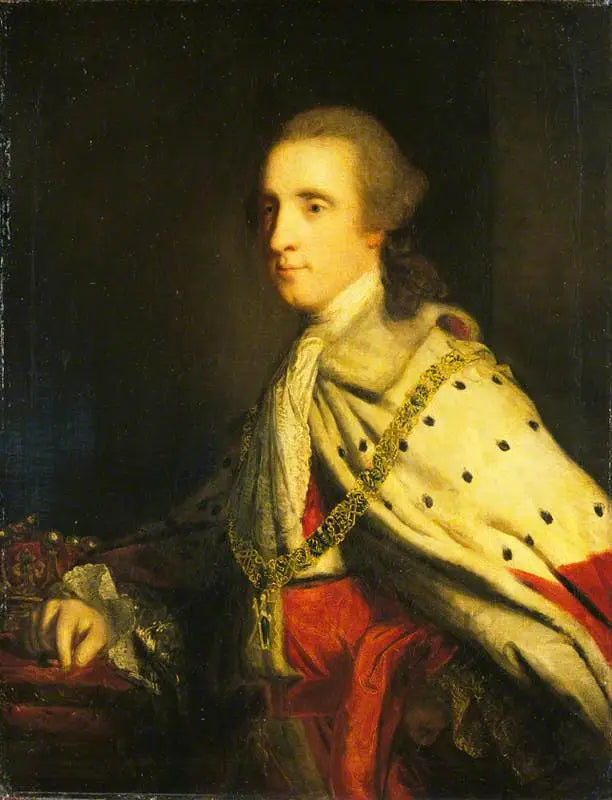 Den 4. hertug af Queensberry (« Old Q ») i rollen som greve af March - Joshua Reynolds