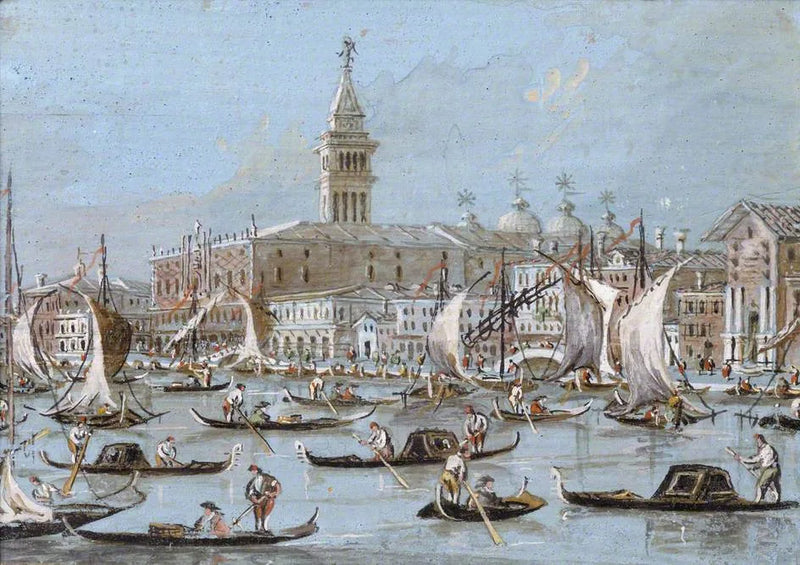 Le Bacino, Venedig - Francesco Guardi