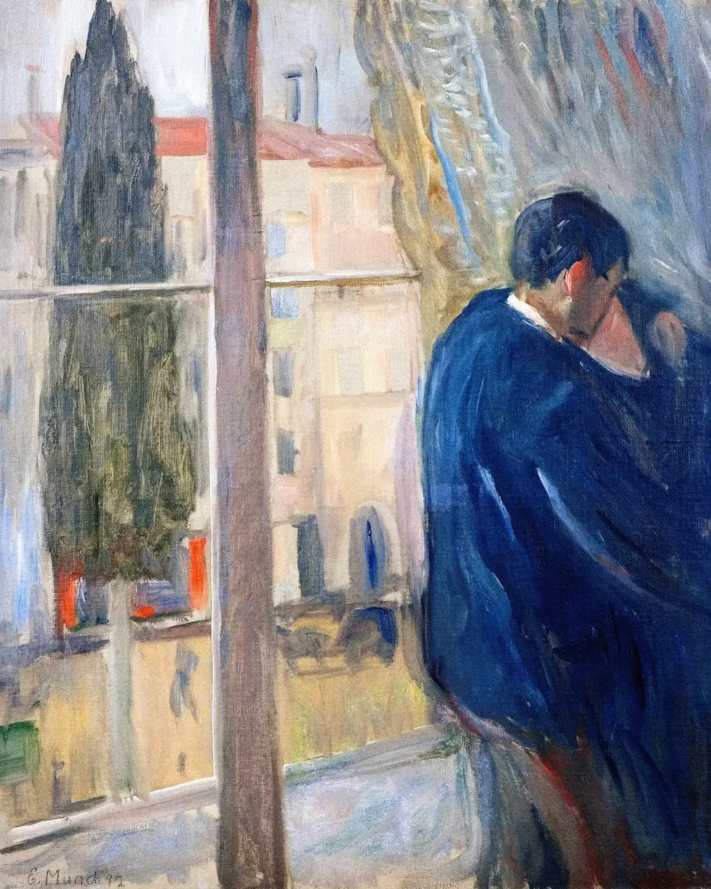 Le Baiser - Edvard Munch image 1 reproduction de peinture à l’huile