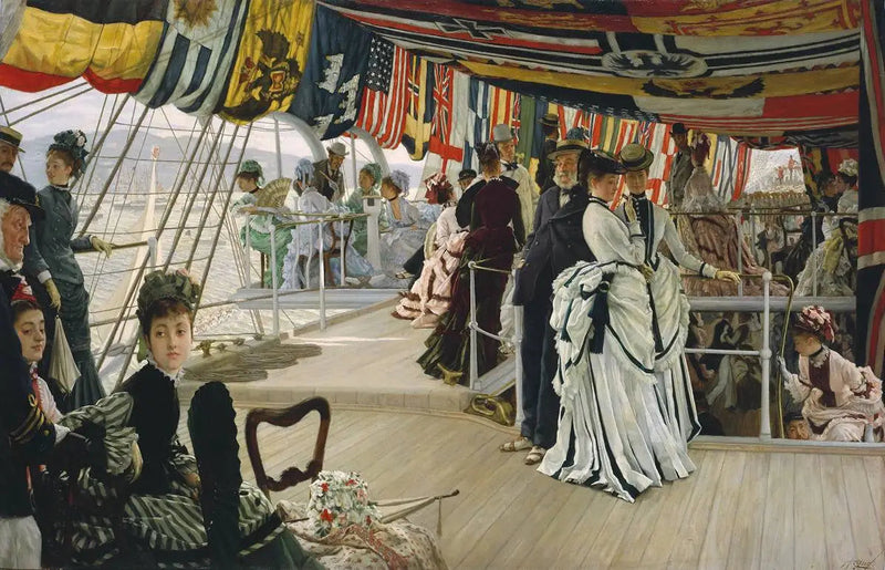Bal ombord - James Tissot