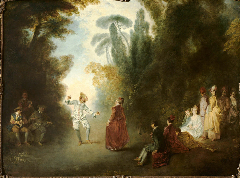 Den Landlige Dans - Antoine Watteau