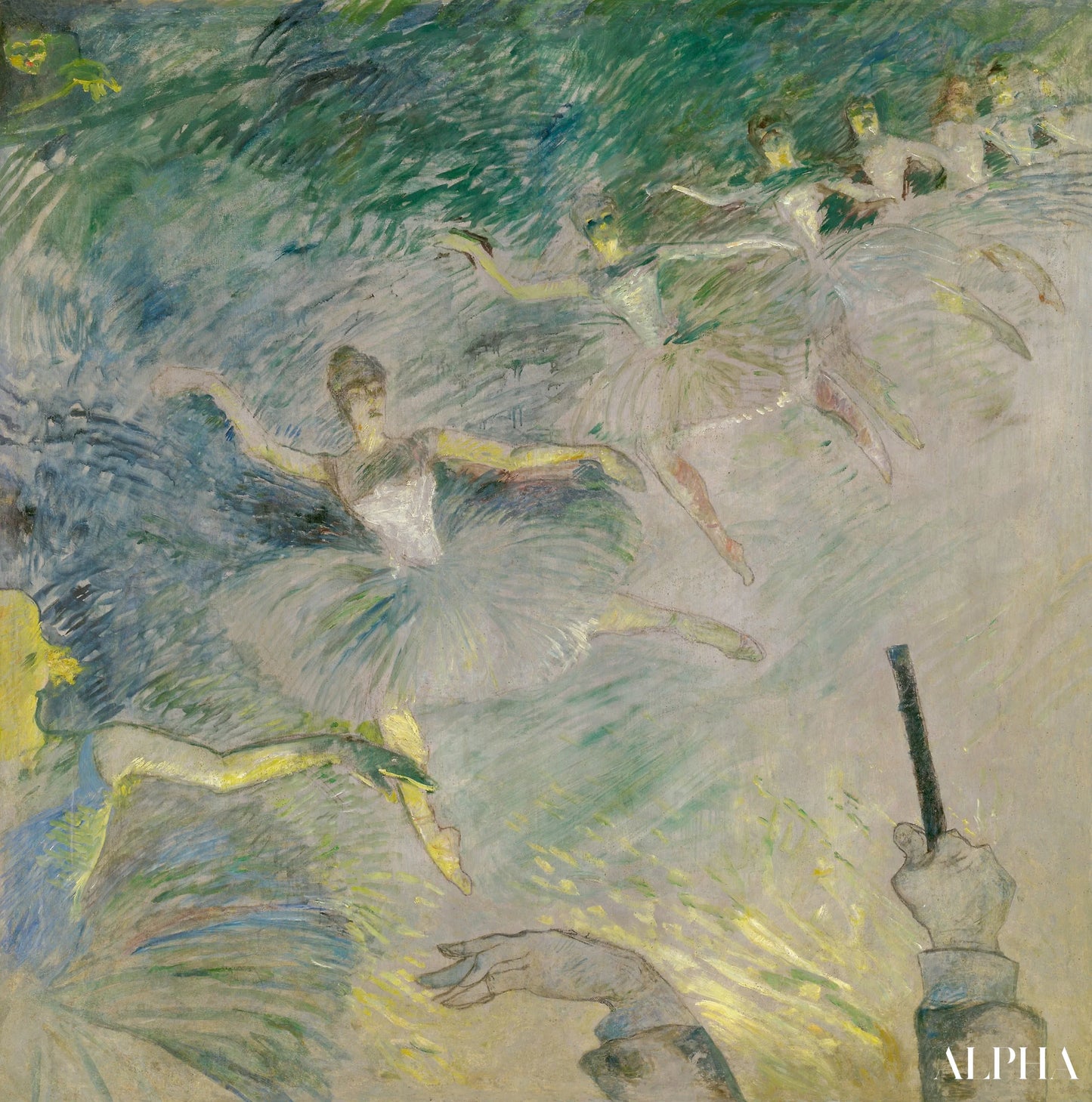 Ballet - Toulouse Lautrec - Reproduktioner af malerier og højkvalitets malerier