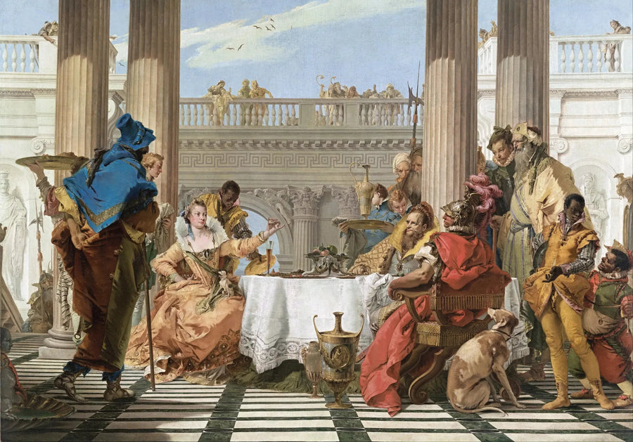 Cleopatra's Bord - Giovanni Battista Tiepolo