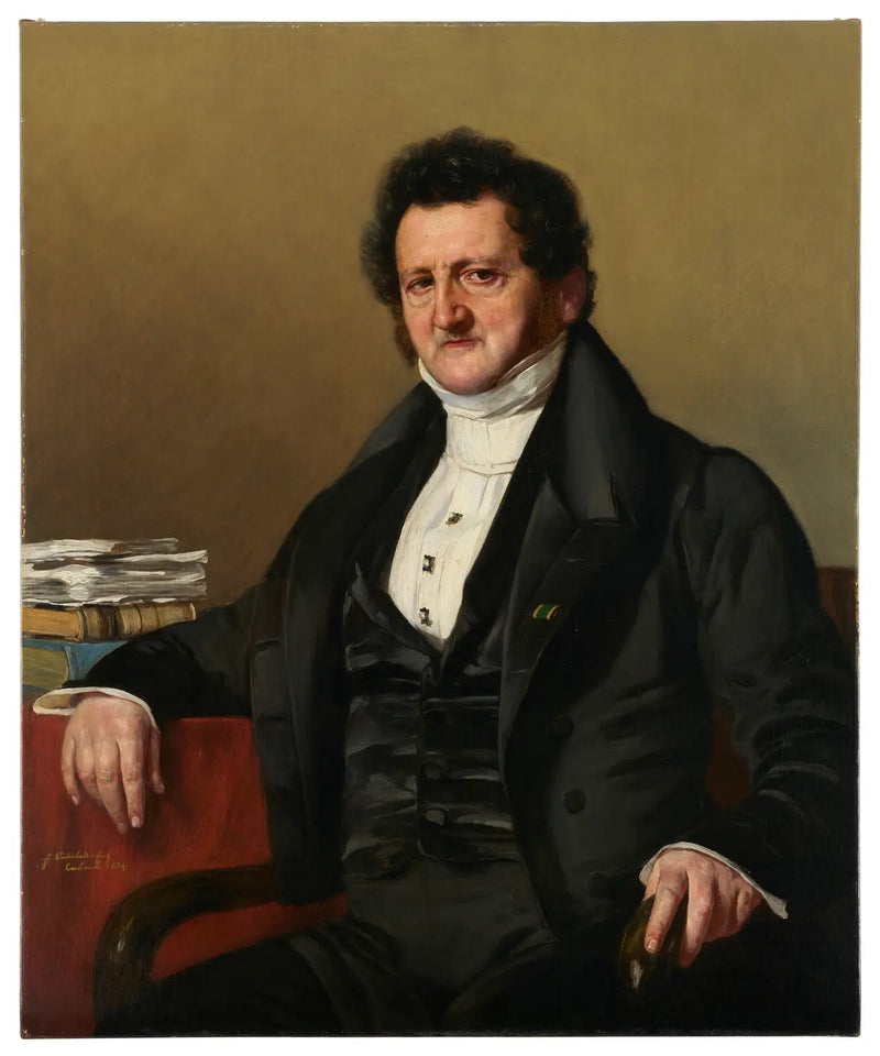 Bankmanden David Seligmann, Freiherr von Eichthal - Franz Xaver Winterhalter