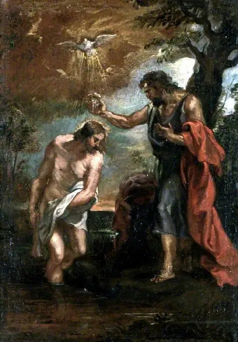 Dåben af Kristus - Bartolomé Esteban Murillo