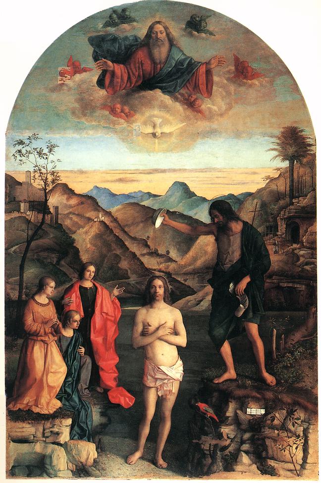 Dåben af Kristus - Giovanni Bellini