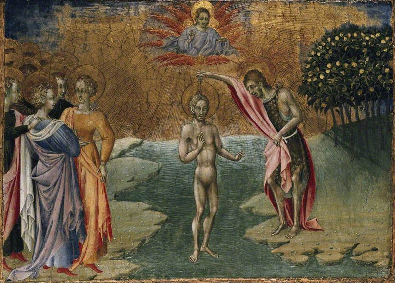 Dåben af Kristus - Giovanni di Paolo