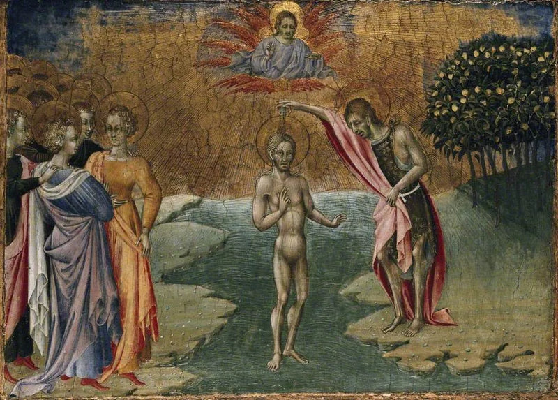 Dåben af Kristus - Giovanni di Paolo