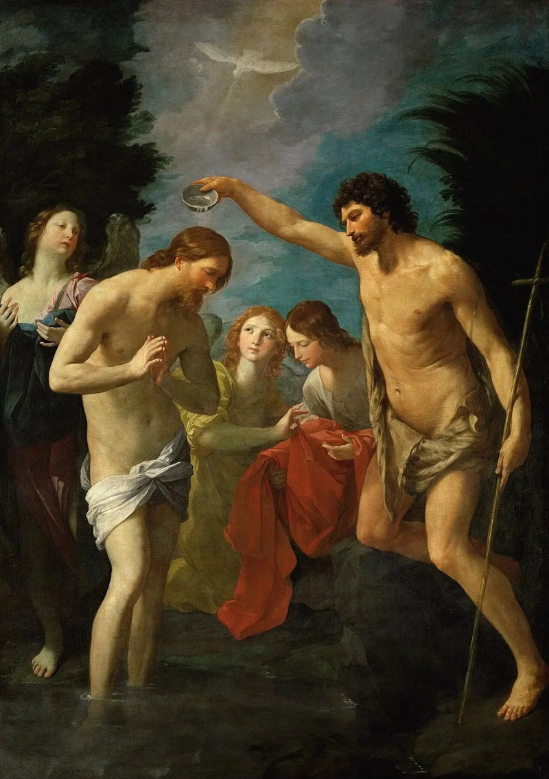 Dåben af Kristus - Guido Reni