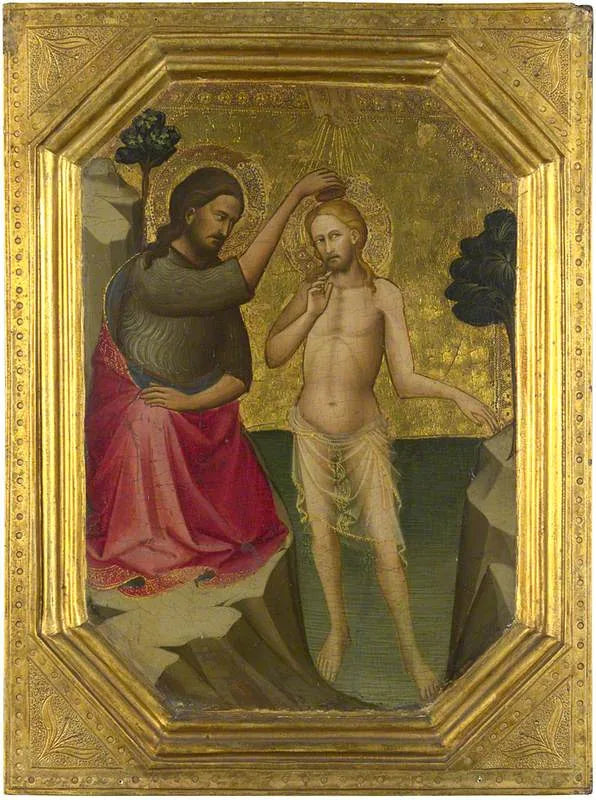 Dåben af Kristus - Lorenzo Monaco
