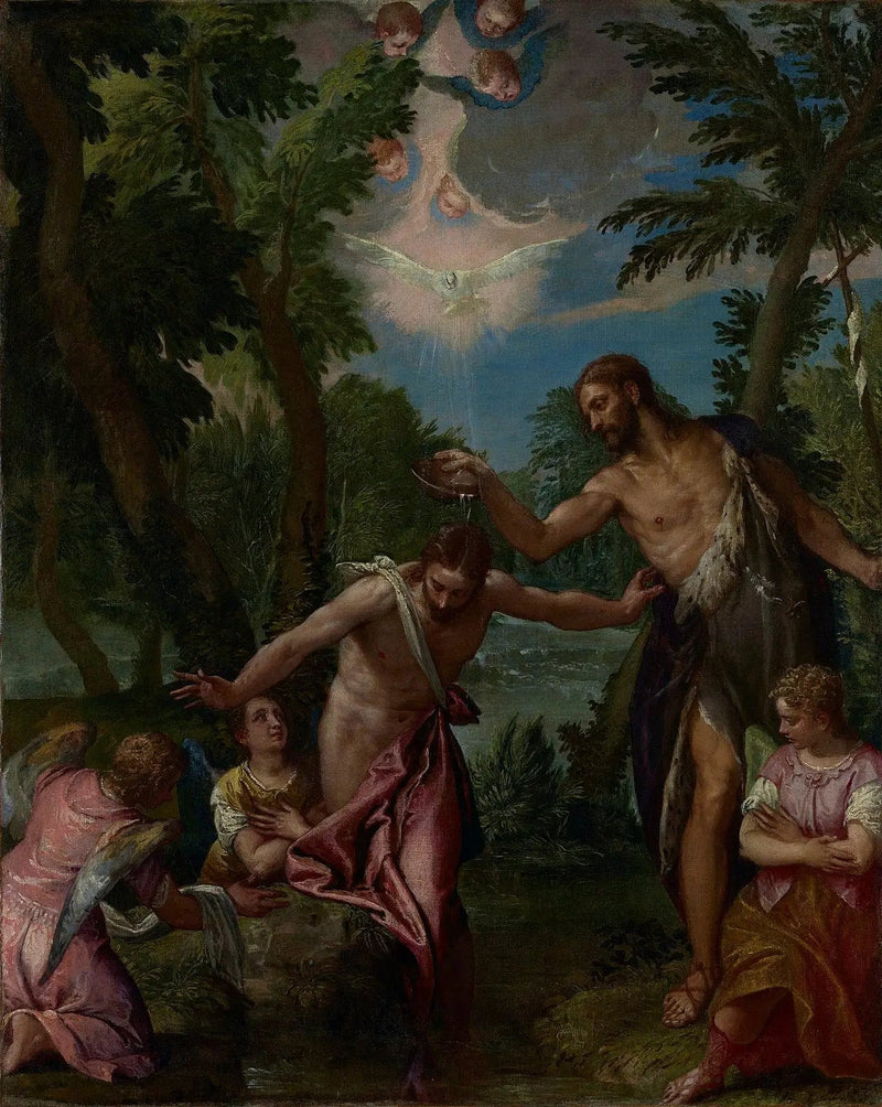 Dåben af Kristus - Paul Véronèse