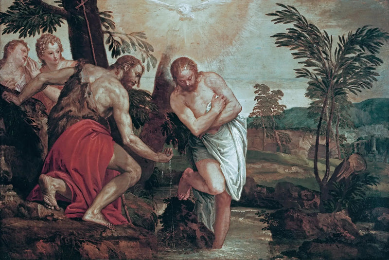 Dåben af Kristus - Paul Véronèse
