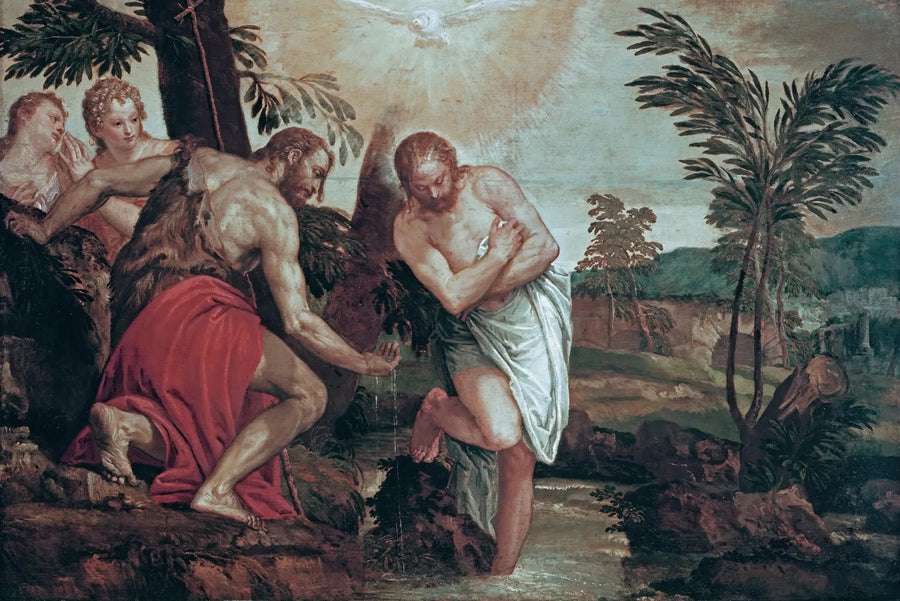 Dåben af Kristus - Paul Véronèse