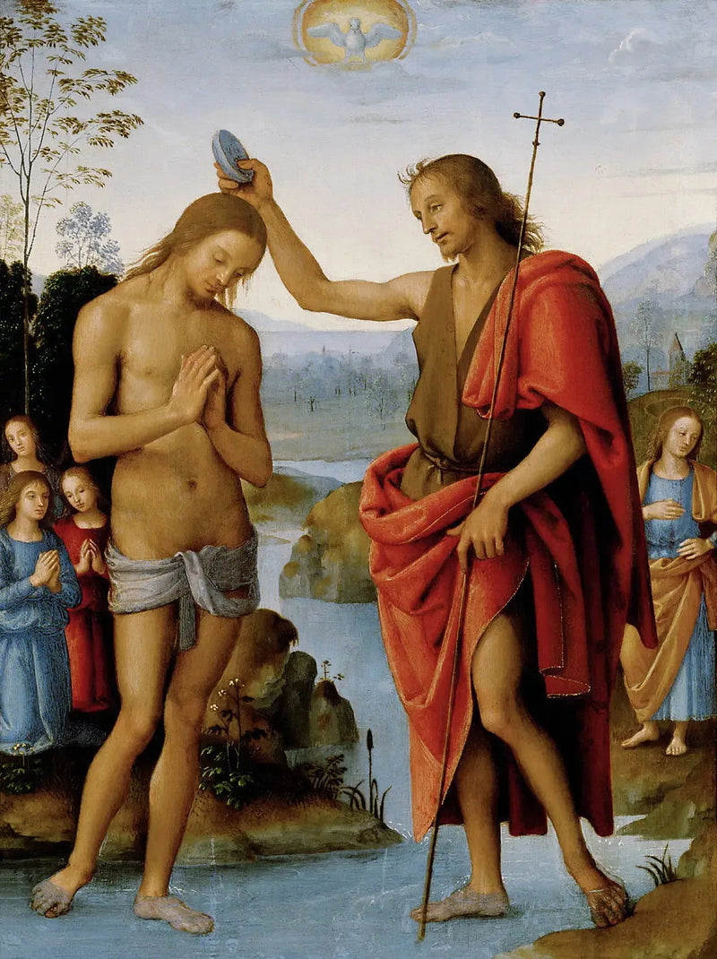 Dåben af Kristus - Pietro Perugino