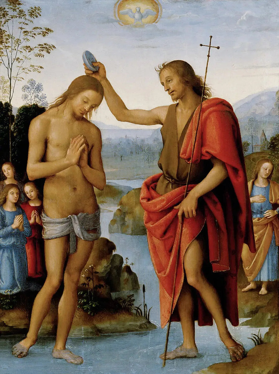 Dåben af Kristus - Pietro Perugino