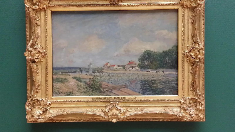 Dæmningen - Alfred Sisley