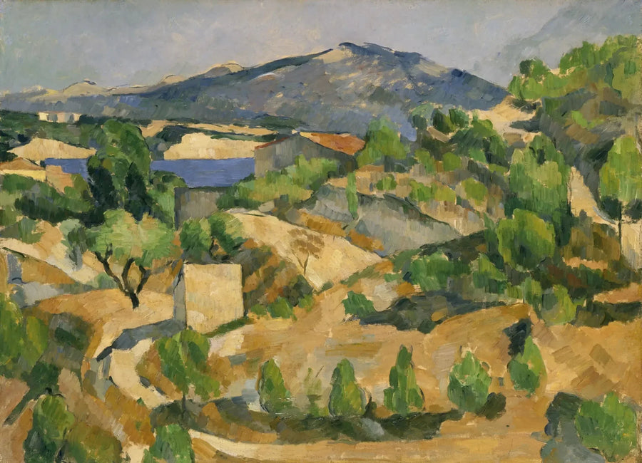 Dæmningen af François Zola - Paul Cézanne
