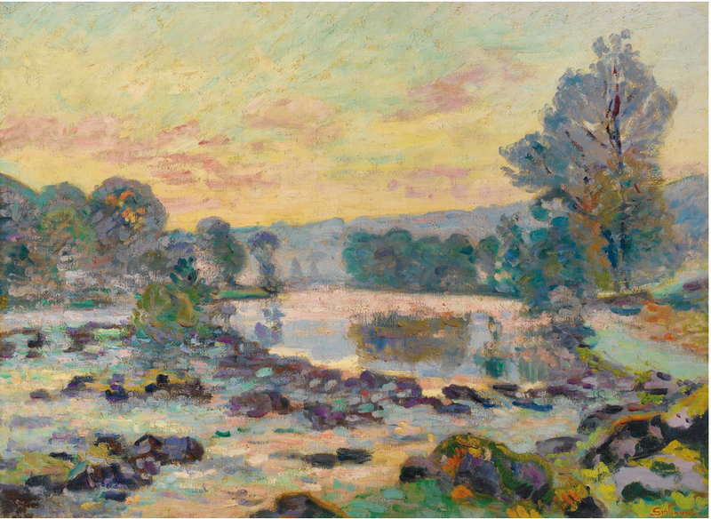 Génétin-dæmningen, Crozant - Armand Guillaumin