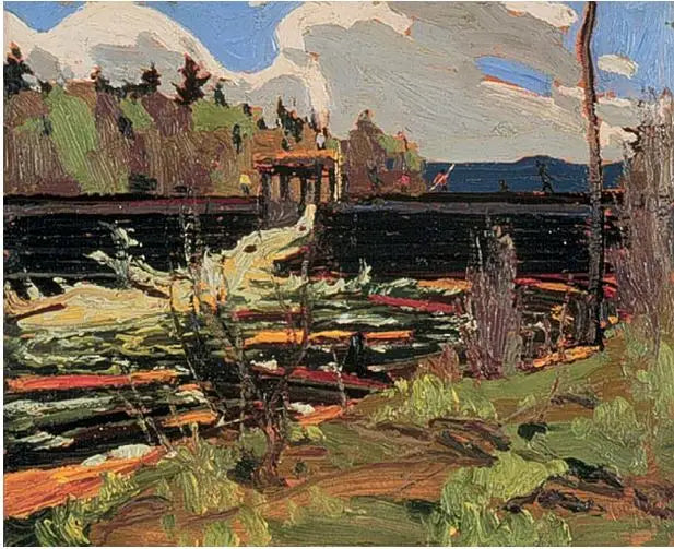 Tea Søens Dæmning - Tom Thomson