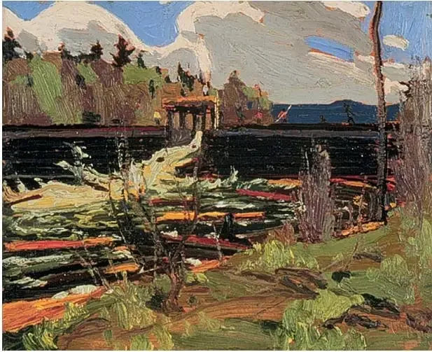Tea Søens Dæmning - Tom Thomson