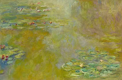 Reproduction du tableau « Le Bassin aux nymphéas - Claude Monet » par Alpha Reproduction en peinture à l’huile