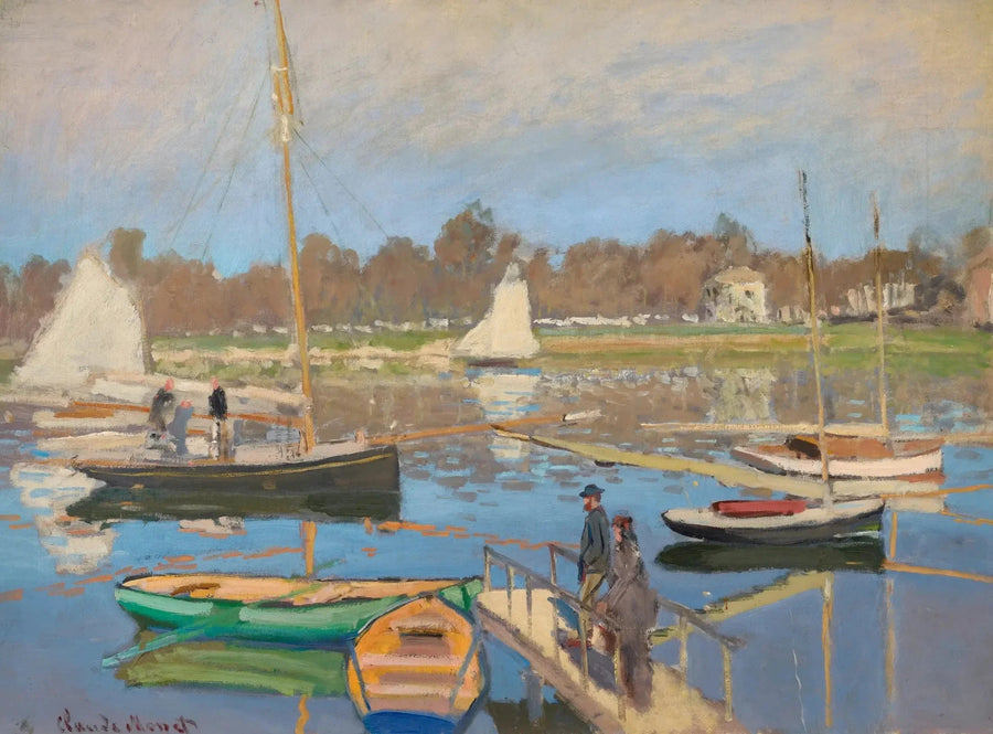 Argenteuil-bassinet W326 - Claude Monet