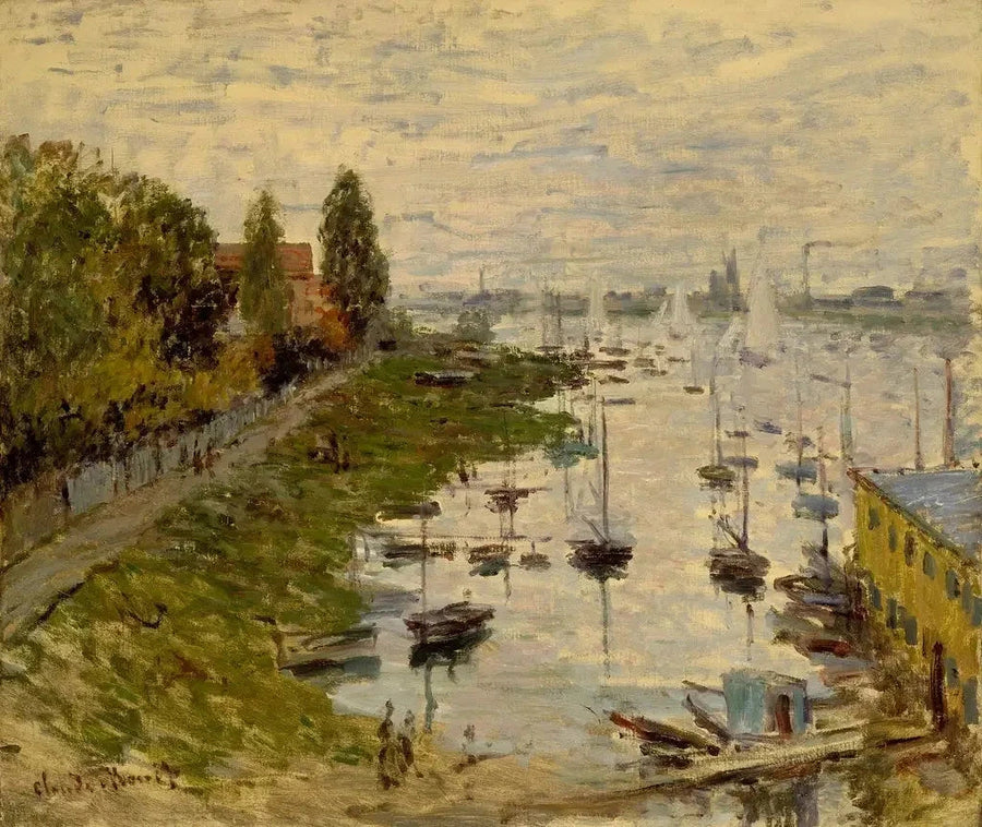 Argenteuil-bassinet W335 - Claude Monet
