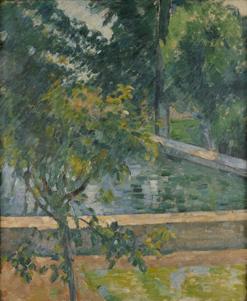 Jas de Bouffan Dammen - Paul Cézanne