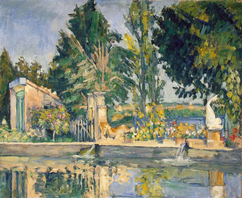 Jas de Bouffan Dammen - Paul Cézanne