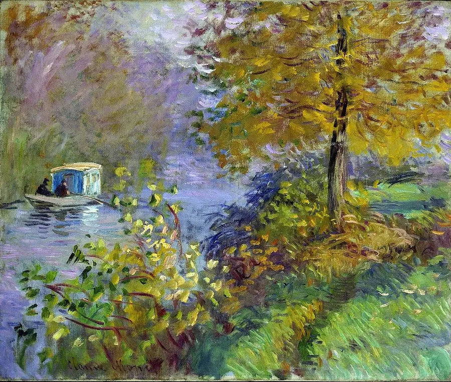 Værkstedsbåden - Claude Monet