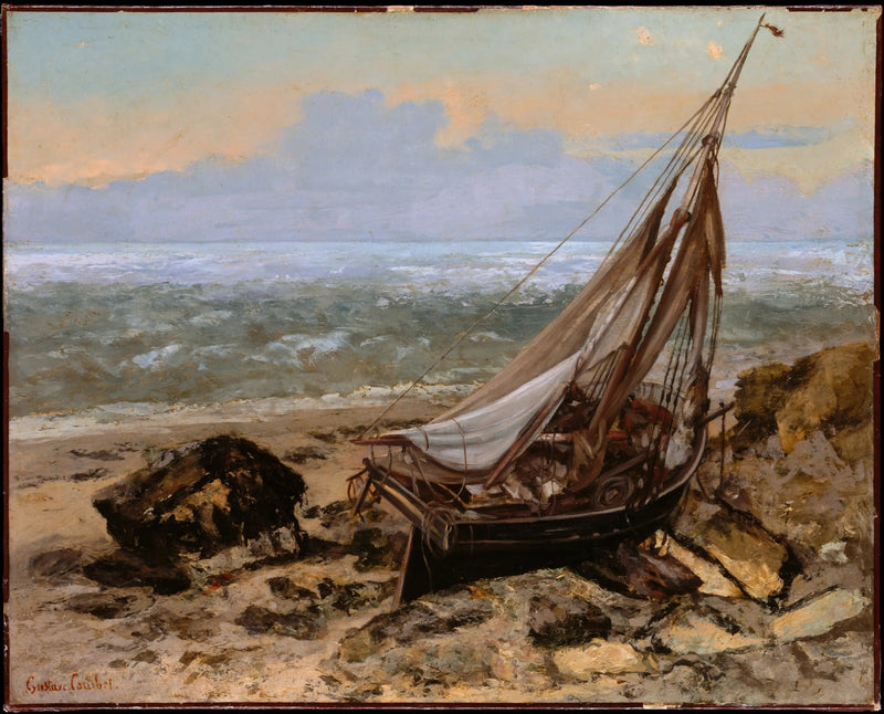 Fiskerbøjen - Gustave Courbet