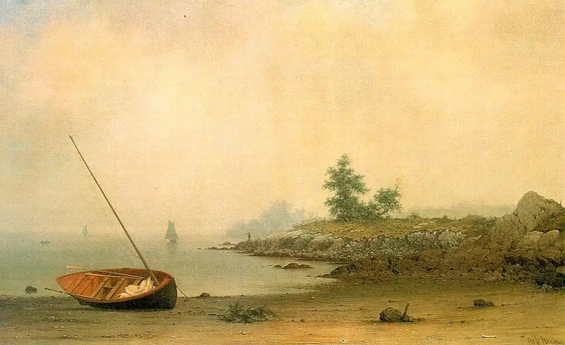 Det forliste skib - Martin Johnson Heade