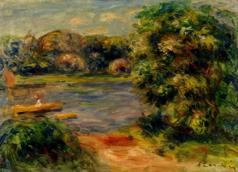Båden på søen - Pierre-Auguste Renoir