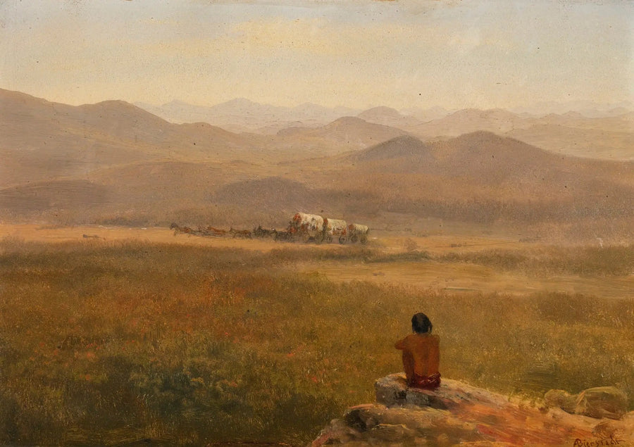 Udsigtspunktet - Albert Bierstadt
