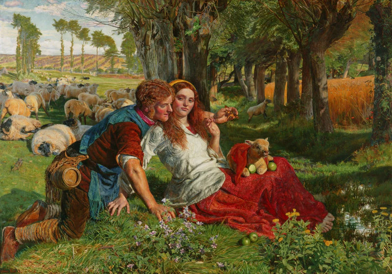 Den Lejlighedsvis Hyrde - William Holman Hunt